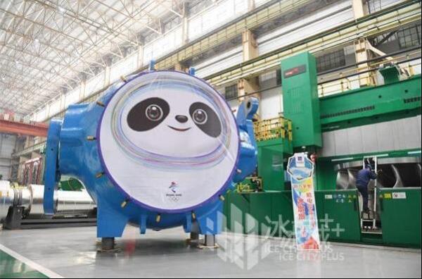 重165噸！哈電版“冰墩墩——豐寧抽水蓄能機組球閥